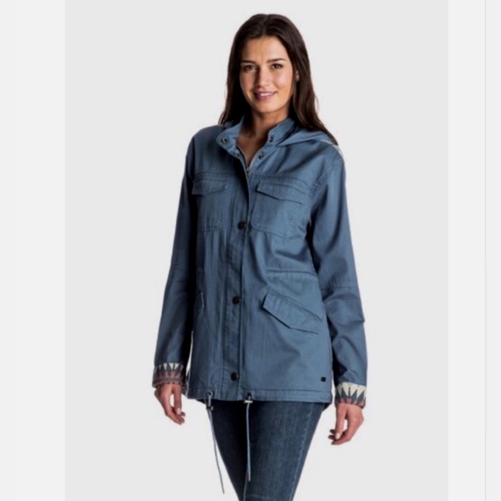 Roxy Women's Jacket Blue Size Small